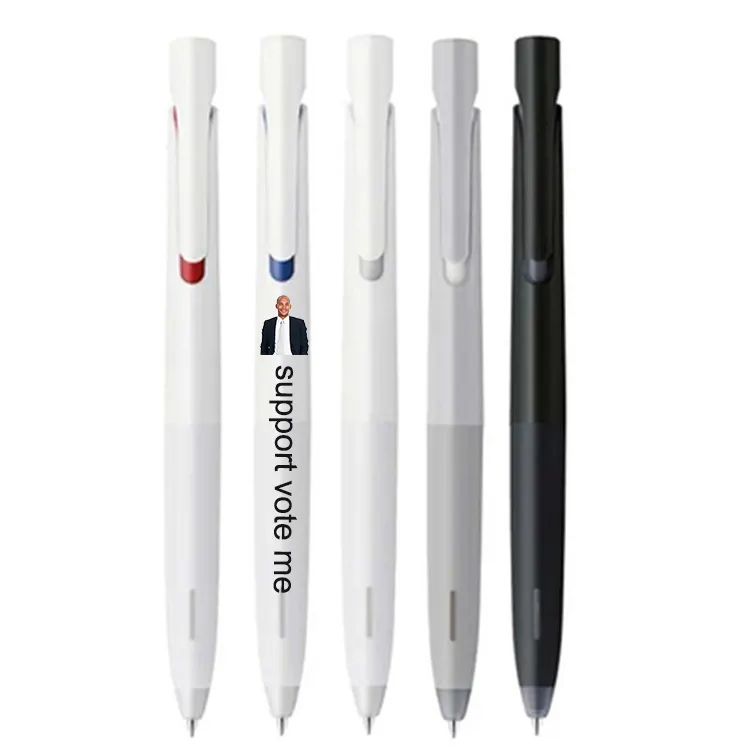 Stylo à bille avec Logo personnalisé absorbant les chocs, stylo à sélection à Center de gravité bas et lisse, vente en gros