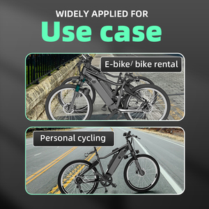 Dây khóa cáp xe đạp điện thông minh năng lượng mặt trời dài 120cm, điều khiển ứng dụng Trend, dành cho xe đạp leo núi, có Bluetooth, gắn giá để xe đạp - Product Image 4