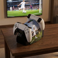 Base de Carga para Control de PS5 Compatible con GAMINJA, Diseño Edición Especial para Fanáticos del Fútbol, Compatible con OEM/ODM