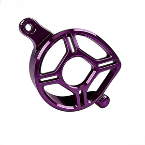 Custom Made CNC Machined for Machining 6061 Aluminum Alloy Motor Cover with High Tolerance From Guangdong - Product Image 3