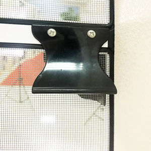 <span class=keywords><strong>Kit</strong></span> de porte <span class=keywords><strong>moustiquaire</strong></span> réglable à <span class=keywords><strong>cadre</strong></span> en aluminium Durable de haute qualité avec panneau de maille de Ventilation à montage sur charnière - Product Image 3