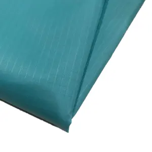 40D 100%nylon taffeta ripstop fabric with silicone coated for slide sheet fabric