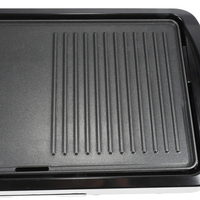Grils électriques de table sans fumée à revêtement antiadhésif barbecue sans fumée 2 en 1 Plaques chauffantes électriques