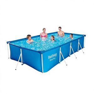 <span class=keywords><strong>Piscine</strong></span> gonflable rectangulaire en PVC 56405, grande et épaisse, pour l'extérieur - Product Image 1