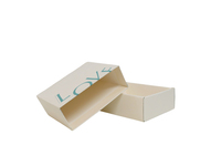 Logo de marque personnalisé boîtes de rangement à tiroir en carton pour emballage de sous-vêtements chaussettes
