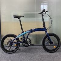 Deckas — vélo pliable en alliage d'aluminium de 20 pouces, 7 vitesses, Ultra léger, Portable, cyclisme urbain