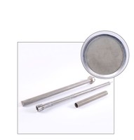 Diskus Jaring Sinter Baja Tahan Karat 304/316 Multi-Layer Filter Disc Silencer Filter Flame Arrester Mesh 1 Tahun