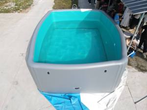 Piscina Gonfiabile Ipgo <span class=keywords><strong>con</strong></span> <span class=keywords><strong>Scivolo</strong></span> per Giochi d'Acqua Estivi per Bambini, Materiale PVC, Uso Familiare - Product Image 3