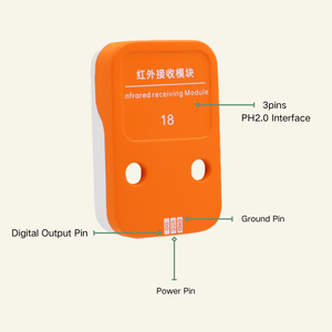 Modulo Ricevitore a Infrarossi Qimayuan S18 3.3V-5V PH2.0 Plug-and-Play 42x26x12mm per Educazione AI / Progetti IoT ESP32 - Product Image 4