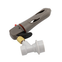 CO2 Mini regulador cursi barril cargador inyector y barril acoplador conector de Gas casa cerveza Kit