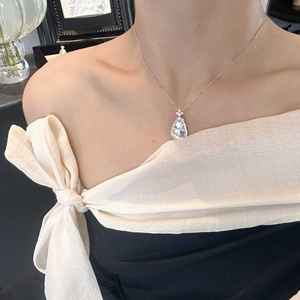 Collar con Colgante de Plata de Ley S925 de Alta Gama, Estilo Chino Nuevo, Fulu con Incrustaciones de Jade Natural de Calidad Superior, Verde Intenso - Product Image 4