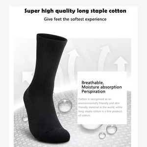 Alta calidad Crew bordado moda Grip mujeres compresión logo hombres diseñador Deporte Calcetines algodón <span class=keywords><strong>Travis</strong></span> Coolmax Calcetines - Product Image 4