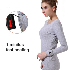 Savior Cotton XL biancheria intima <span class=keywords><strong>termica</strong></span> per uomo e <span class=keywords><strong>donna</strong></span>, lungo abbigliamento invernale con batteria ricaricabile, <span class=keywords><strong>tuta</strong></span> <span class=keywords><strong>termica</strong></span> traspirante - Product Image 3