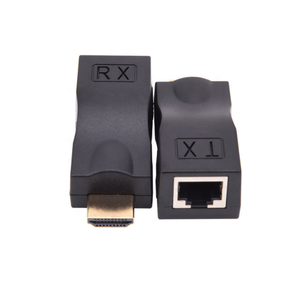 Video Extender HD mi tương thích RJ45 4K 3D độ nét cao TV RJ45 Adapter khuếch đại tín hiệu <span class=keywords><strong>Transmitter</strong></span> 30m - Product Image 1