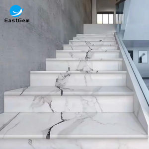 Calacatta หินอ่อนเทียมควอตซ์เคาน์เตอร์หินหินอ่อนวัฒนธรรมแผ่นครัว - Product Image 2