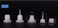 Capuchon à vis anti-effraction facile à ouvrir de 14 mm pour bec verseur de poche