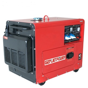 Samt 10KVA im lặng Máy phát điện diesel 220V 50Hz/60Hz tiếng ồn thấp 10KW sử dụng nhà một pha ba mặt đánh giá 40kw 12KW 60kw 380V - Product Image 6