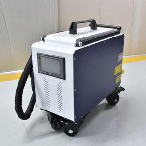 MINI machine portative de nettoyage de laser de la fibre 100w pour le dérouillage de peinture en pierre en métal - Product Image 5