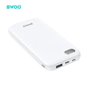 BWOO 저렴한 가격 ros 디지털 디스플레이 전원 은행 10000mah 휴대용 사용자 정의 로고 모바일 충전기 전원 은행