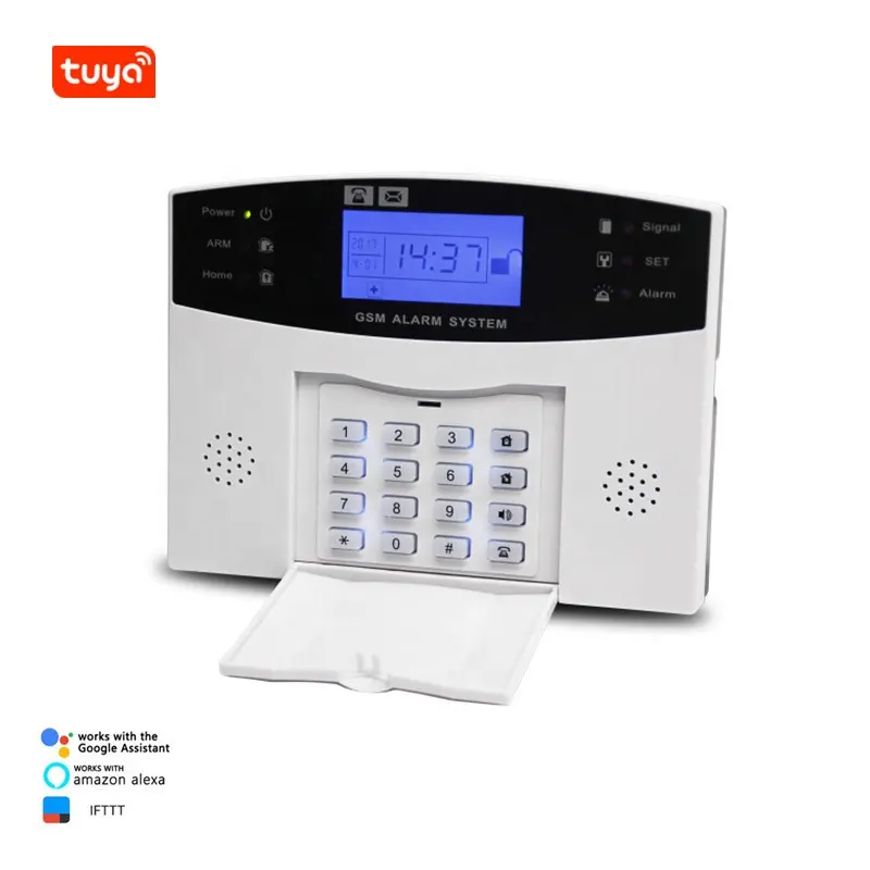 Smart WiFi GSM Auto Dial SMS Alarm Tuya App notifica Smart Control sistemi di allarme di sicurezza Anti-intrusione per Home Shop