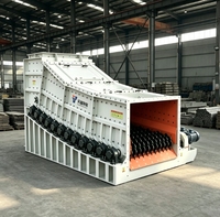 Écran à rouleaux série GZJS pour moteur et boîte de vitesses, pour minerai de fer, de cuivre, d'or, applications minières lourdes, avec garantie d'un an