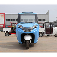 Tricycle électrique pour adultes KEYU à haut facteur de sécurité, triporteur cargo électrique pour adultes