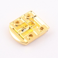 Serrure de serrure en métal bois de petite taille, 10 pièces, haute qualité, couleur or, pour boîte à bijoux, usine chinoise