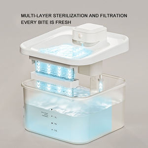 Bebedero Inalámbrico para Mascotas de 2L con <span class=keywords><strong>Sistema</strong></span> de Circulación Automática, Libre de BPA, para Perros y Gatos - Product Image 4