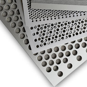 Pannello forato in alluminio 4x8 in acciaio inox perforato foglio decorativo forato in lamiera maglia metallica perforata - Product Image 1