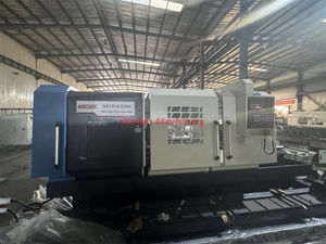 Tour à fileter les tubes à grande alésage QK1313 avec système de commande CNC, tour à banc plat avec doubles mandrins - Product Image 2