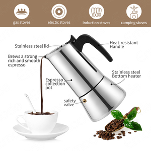 <span class=keywords><strong>Cafetière</strong></span> avec <span class=keywords><strong>filtre</strong></span> <span class=keywords><strong>permanent</strong></span> en acier inoxydable <span class=keywords><strong>Cafetière</strong></span> expresso professionnelle - Product Image 4
