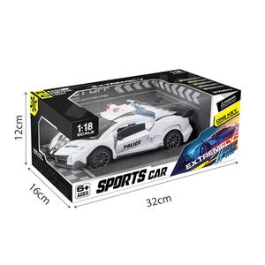 27mhz 1/18 مقياس سيارة شرطة لعب التحكم عن بعد تحويل تشوه لعبة روبوت سيارة مع ضوء صاروخ على شكل تحويل سيارة لعبة - Product Image 6