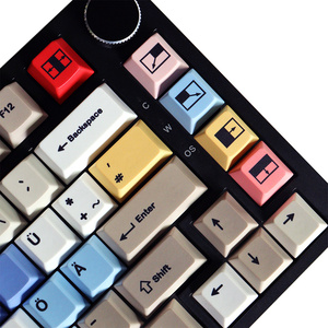 Teclas con Diseño BKRE en Varios Idiomas (US/JP/KR/RU/DE/<span class=keywords><strong>ES</strong></span>/FR/AR), Perfil Cherry, Sublimación de Tinta PBT para Teclados Mecánicos de 61/68/87/104/108 Teclas - Product Image 5