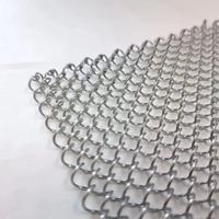 Rideau de plafond en maille métallique en fil d'alliage, tissé, décoratif, en métal, pour décoration intérieure, rideau en métal à mailles en chaîne