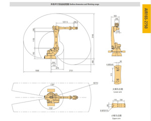 Cánh tay robot trực tiếp từ nhà máy để sơn Robot công nghiệp 6 trục - Product Image 4