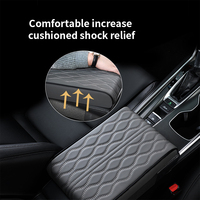 Coussin d'accoudoir en cuir Marcan avec mémoire de forme, imperméable et antidérapant, pour siège de voiture, compatible AC Schnitzer X6 E71 SUV 1ère génération 2010-
