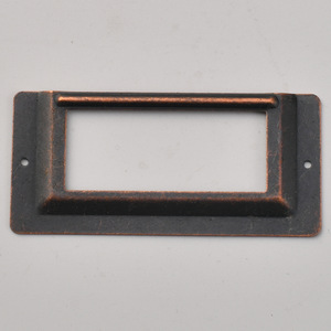Rectangle Metal Drawer <b>Frames</b> Antique Bronze Gold Durable For Furniture Hardware - Product Image 4