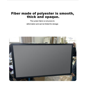 Pantalla de Proyección Plegable Topleo con Soporte, Pantalla de Proyección Inflable para Exteriores con Sistema de Elevación desde el Suelo, Anti Luz - Product Image 3