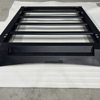 Bâche de benne manuelle rétractable en alliage d'aluminium pour Toyota Revo Double Cab 2015-2024, configuration Touring