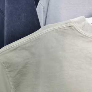 Personalizado 100% algodón cuello redondo Hombre Camisetas manga corta para peso pesado 260g Streetwear impresión Digital camiseta - Product Image 1