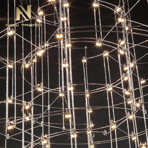 Sıcak ürün ev Villa dekorasyon LED Matel avrupa avizeler kolye ışık - Product Image 6