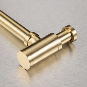 JOYHOO Bronze gebürsteter geruchsfester Beckenabfluss zylindrischer T-Fass Siphon für Badewanne und Badezimmer Waschbecken Waschständer-Sieb - Product Image 3