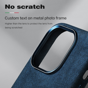 Cho Alcantara bìa cho Iphone 17/16/15 Series Trường hợp sang trọng trường hợp điện thoại - Product Image 3