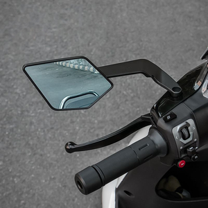 Espejo Retrovisor Universal Modificado para Motocicleta con Luz de Señal de Giro, Kits de Espejos Retrovisores Ajustables, Espejo Giratorio Tipo Ala de Viento - Product Image 4