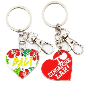 Wholesale Vintage Fashion Zinc Alloy Custom Logo Personalized Promotion Tourist Souvenir Keychains Soft Metal Lightweight - Product Image 6