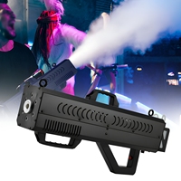 Machine à brouillard portable 1500W, souffleur de brouillard professionnel pour scène, lumière RGB pour discothèque, bar, DJ, fête, théâtre, effets spéciaux