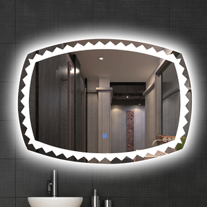 Cermin Kamar Mandi Pintar Tanpa Bingkai yang Dapat Dipasang di Dinding dengan Fungsi Multi, Dilengkapi Bluetooth dan Anti Embun untuk Hotel dan Apartemen - Product Image 6