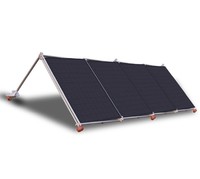Panneau solaire pliable 1520W 2360W 2280W, pas d'installation nécessaire, 32 °   Panneau solaire monocristallin ETFE pour camping, caravane et systèmes hors réseau