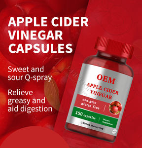 Capsules <span class=keywords><strong>de</strong></span> <span class=keywords><strong>vinaigre</strong></span> <span class=keywords><strong>de</strong></span> <span class=keywords><strong>cidre</strong></span> <span class=keywords><strong>de</strong></span> pomme en gros pour améliorer la santé digestive et soulager les troubles gastro-intestinaux - Product Image 3