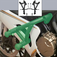 Barre de protection moteur pour moto, protection routière compatible avec CFMOTO 500SR, acier à haute teneur en carbone, soudé à l'argon, noir mat